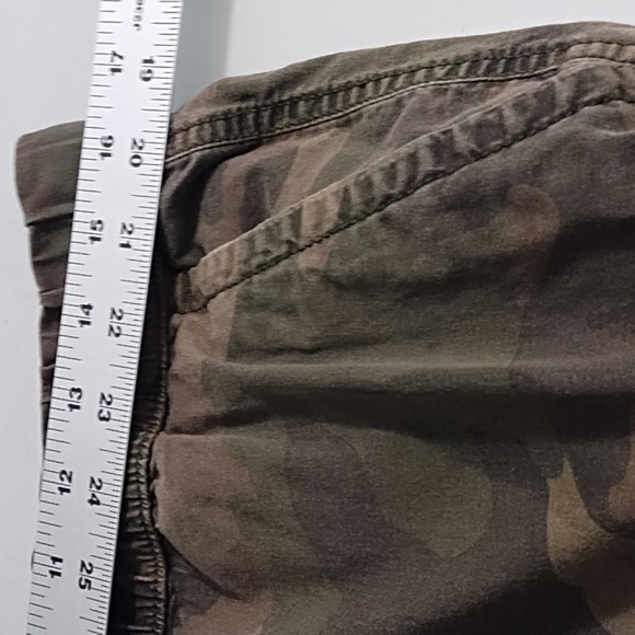 Camouflage Light Weight Soft Cotton Canvas Camo Cargo Joggers Pockets - Picture 5 of 16